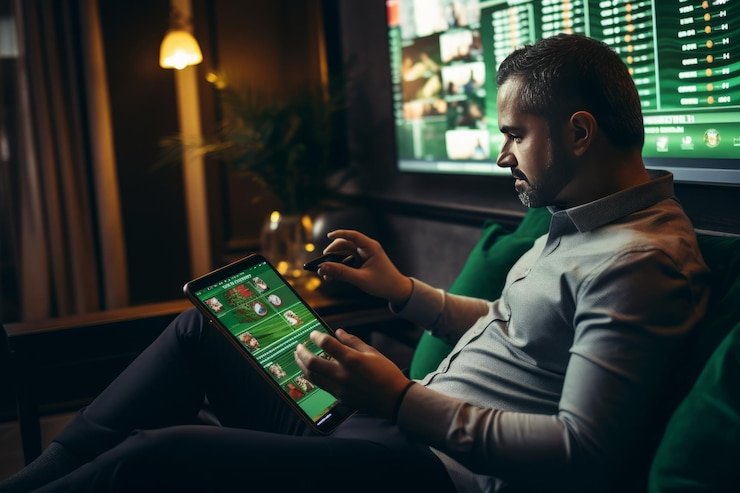 Dealer live okwin menyajikan permainan blackjack dengan kartu fisik nyata